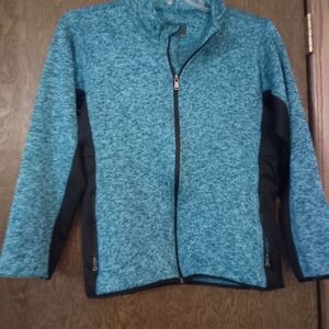 Source Unknown Blue and Black Women's Sweater